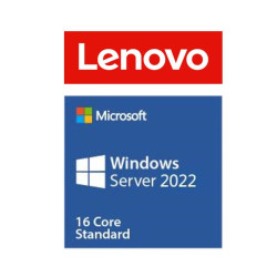 LENOVO Windows Server 2022 Standard ROK (16 core) - MultiLang ST50 / ST250 / SR250 / ST550 / SR530 / SR550 / SR650 / SR630, Need to Purchase CALS