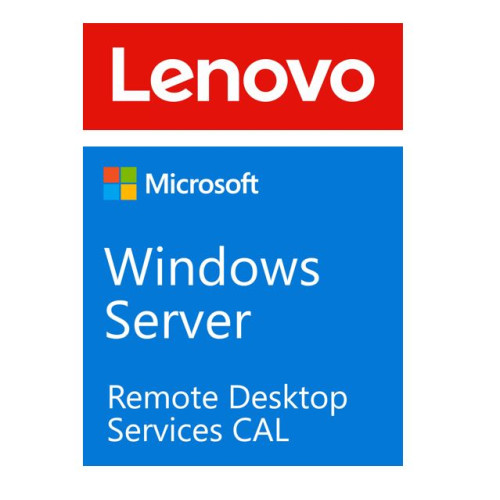 LENOVO Windows Server 2022 Remote Desktop Services CAL (1 User) ST50 / ST250 / SR250 / ST550 / SR530 / SR550 / SR650 / SR630