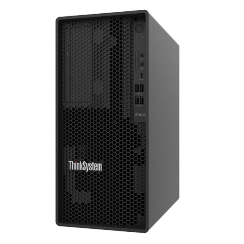 LENOVO ThinkSystem ST50 V2, 1xIntel Xeon E-2324G 4C 3.1GHz 65W, 1x8GB 1Rx8, SW RD, 1x300W