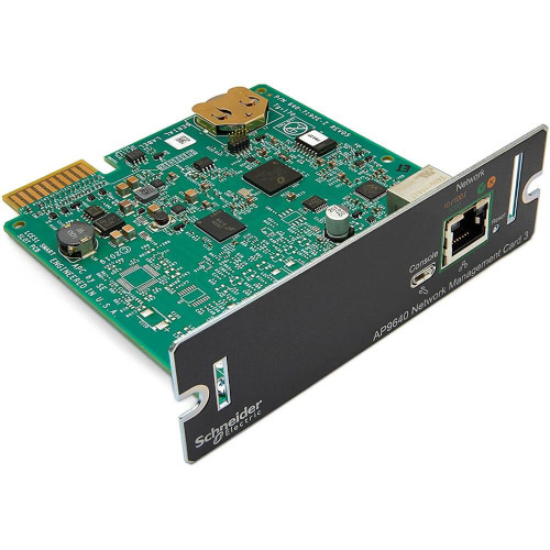 APC Network Management Card 3, Suitable For Smart-UPS with a SmartSlot or SUM, SURTA, SURTD, SMT, SMX  SRT Series