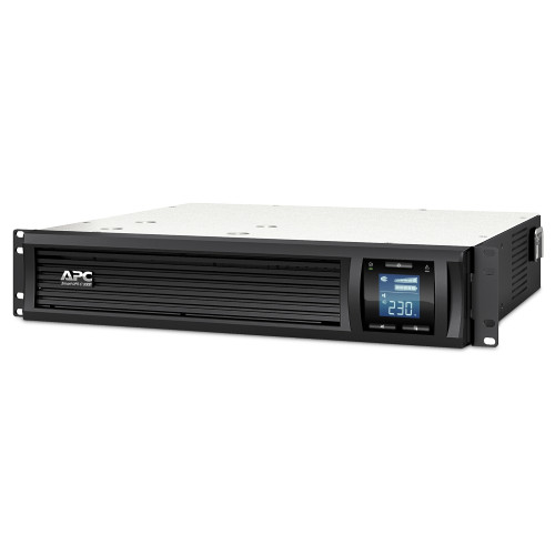 APC Smart-UPS C 2000VA/1300W Line Interactive UPS, 2U RM, 230V/16A Input, 6x IEC C13 Outlets, Lead Acid Battery, USB  Serial, Graphic LCD