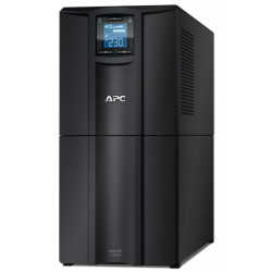 APC Smart-UPS C 3000VA/2100W Line Interactive UPS, Tower, 230V/16A Input, 1x IEC C19  8x IEC C13 Outlets, Lead Acid Battery