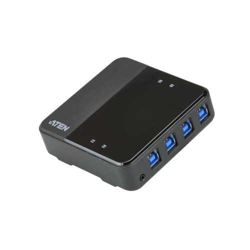 Aten Peripheral Switch 4x4 USB 3.1 Gen1, 4x PC, 4x USB 3.1 Gen1 Ports, Remote Port Selector, Plug and Play