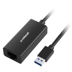 mbeat® mbeat USB 3.0 Gigabit Etherent Adapter - Black