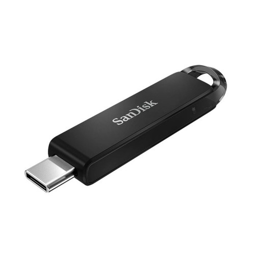 SanDisk Ultra USB Type-C Flash Drive, CZ460 256GB, USB Type C 3.1, Black, Super-thin Retractable, 5Y