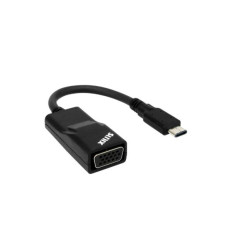 (LS) Sunix USB Type C to VGA Adapter, Compliant with VESA DisplayPort, Driver free under Apple MAC, Google Chromebook and Windows  systems(LS)