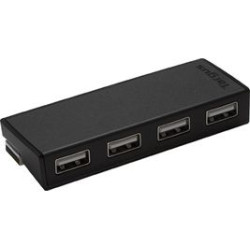 Targus 4-Port USB Hub Black -  Compatible with PC and MAC