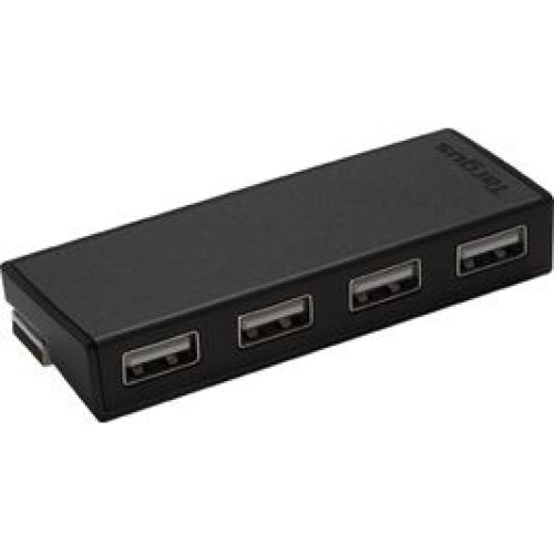 Targus 4-Port USB Hub Black -  Compatible with PC and MAC