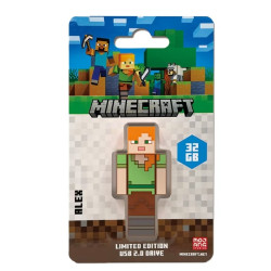 Verbatim Minecraft Collector s Edition USB Flash Drive - 32GB - Alex Retail Pack