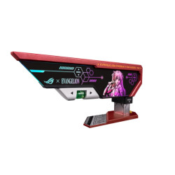 (ASUS Allocation Only) ASUS ROG Herculx Graphics Card Holder EVA-02 Edition, Embedded 3D ARGB Compatible With Aura Sync