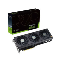 ASUS nVidia GeForce PROART-RTX4070-O12G OC Edition 12GB GDDR6X, 2535MHz Boost Clock, RAM 21Gbps, 3xDP, 1xHDMI, 300x120x50 mm