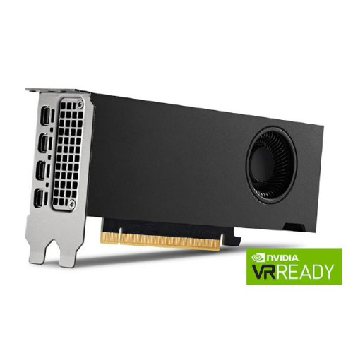 Leadtek nVidia Quadro RTX A2000 12GB Workstation Graphics Card GDDR6, ECC, 4x Mini DP 1.4, PCIe Gen 4 x 16, 70W, LP Dual Slot, VR Ready, Ray Tracing