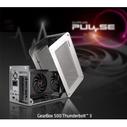 SAPPHIRE GEARBOX 500 Thunderbolt 3 eGFX External Enclosure Compatible With PCIe 3.0 X16 nVidia  AMD GPUs, MAC/WIN OS