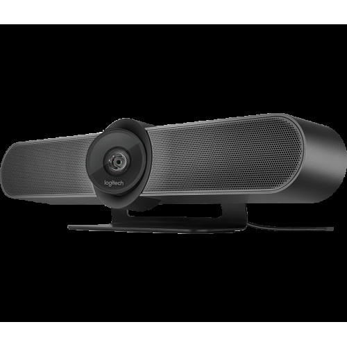 Logitech MeetUp 4K Conferencecam with 120-degree FOV  4K Optics HD Video  Audio Conferencing Camera System for Small Meeting Rooms